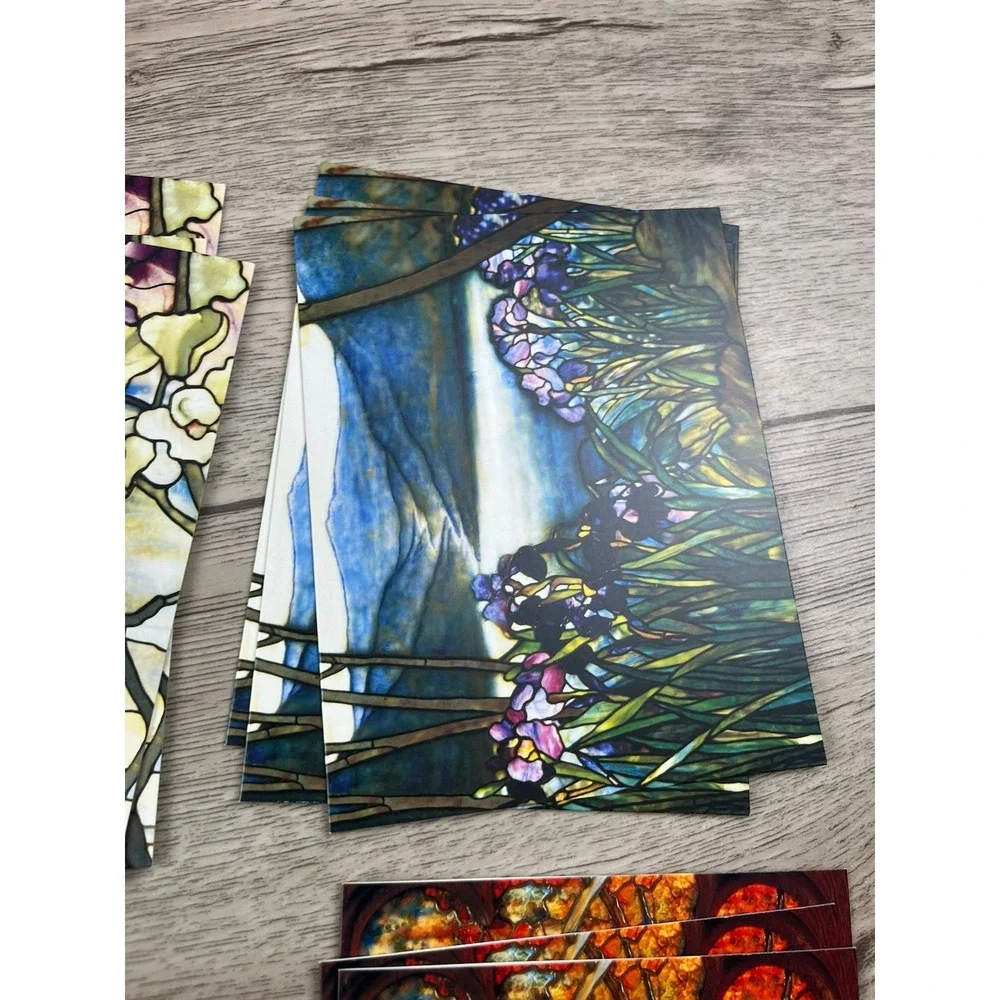Louis Comfort Tiffany 36 Blank Note Cards & Envelopes Metropolitan Museum Art